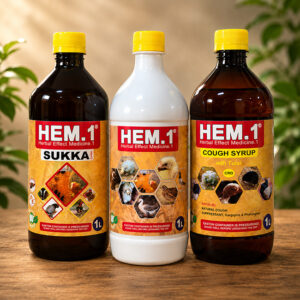 HEM1 1Lt - COUGH SYRUP 1Lt - SUKKA CARE 1Lt - COMBO PACK