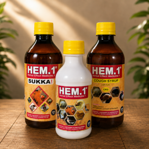 HEM1 200ML – COUGH SYRUP 200ML – SUKKA CARE 200ML – COMBO PACK